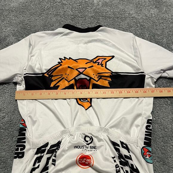 Podiumwear Cycle Jersey Shirt Mens Large Performance Cycling Pocket - Picture 4 of 6